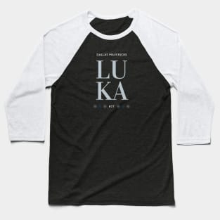 Luka Doncic 'LUKA' Tee Dallas Mavericks Baseball T-Shirt